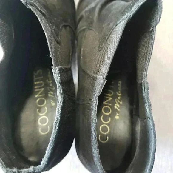 Coconut by Matisse Remmie Black Suede Ankle Slip on Bootie Boots 7.5 - Picture 7 of 9